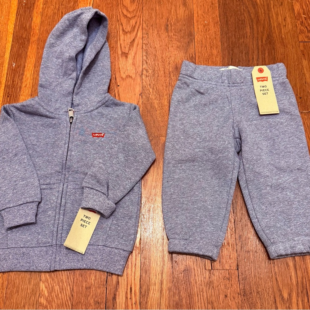 Levi's Kids Blue Two-Piece Set